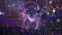 Karnaval Nice kembali digelar di Prancis pada Sabtu (15/2/2020) waktu setempat.