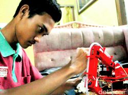 Wujud Robot Pembuat Telur Dadar dari Purworejo