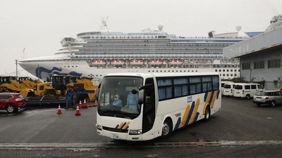 AS Bersiap Evakuasi Warganya dari Kapal Pesiar di Jepang