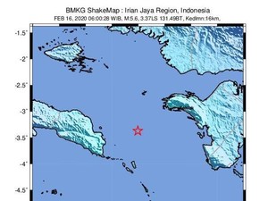 BMKG: Gempa M 5,6 di Seram Maluku Dipicu Sesar Aktif Dasar Laut