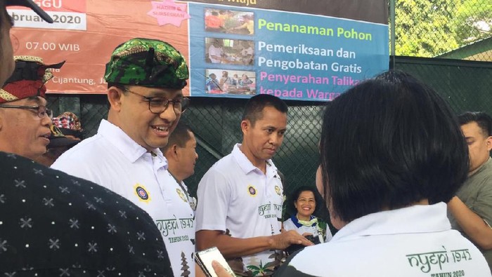 Anies di Acara Nyepi
