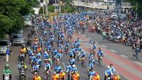 Olahraga sepeda atau gowes santai ini diharapkan dapat mendorong produktivitas kerja SDM dalam mendukung bisnis perseroan khususnya di tahun tikus logam yang penuh dengan tantangan. Foto: dok. BUMN