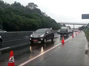 Kendaraan Berat Dilarang Lewat Tol Cipularang Cegah Longsor Meluas