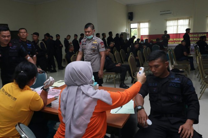 229 Anggota Polda Kepri Cek Kesehatan