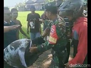 Ditangkap Warga, Pelaku Begal Payudara di Klaten Bonyok Dihajar Massa