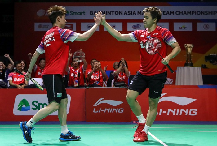 Indonesia Juara di Kejuaraan Beregu Asia 2020 Indonesia sukses pertahankan gelar juara di Kejuaraan Bulutangkis Beregu Asia 2020. Indonesia keluar sebagai juara usai tundukkan Malaysia 3-1.