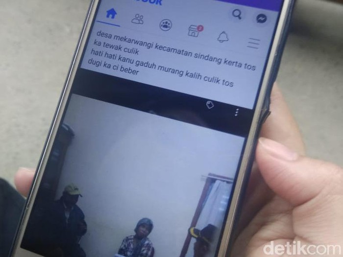 Postingan yang mengabarkan penculikan di Bandung Barat