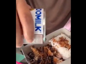 Kreasi Baru, Ayam Geprek Oreo dan Krim Kental Manis!