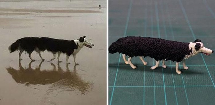 tingkah hewan kocak diubah jadi patung 3d