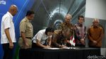 Proyek MRT HI-Kota Berlanjut, Begini Ekspresi Anies