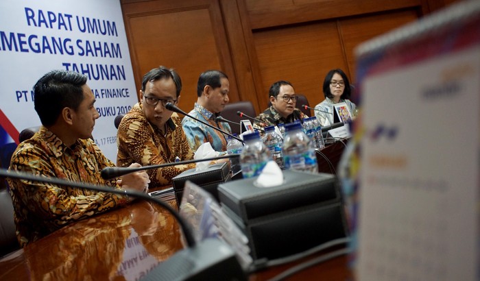 Perusahaan pembiayaan produk otomotif anak usaha Bank Mandiri, Mandiri Utama Finance (MUF), mengincar pembiayaan tahun ini tumbuh 9 persen menjadi Rp 8,8 triliun dibandingkan tahun lalu.