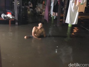 Diguyur Hujan Deras, Parepare Kembali Dikepung Banjir