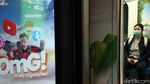 Cegah Virus Corona, Penumpang MRT Pakai Masker