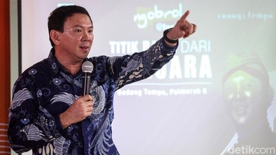 Momen Ahok Luncurkan Panggil Saya BTP