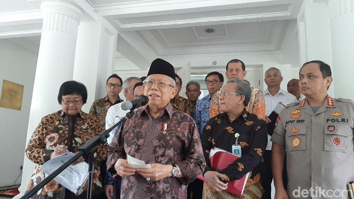 Maruf Amin (Lisye Sri Rahayu/detikcom)