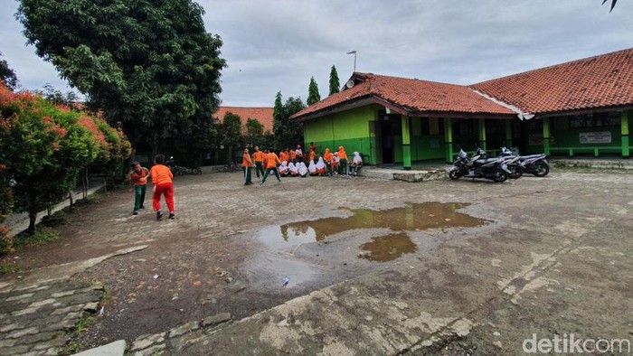Sekolah Dasar (SD) Kayuringin Jaya 3, Kota Bekasi (Isal Mawardi/detikcom)