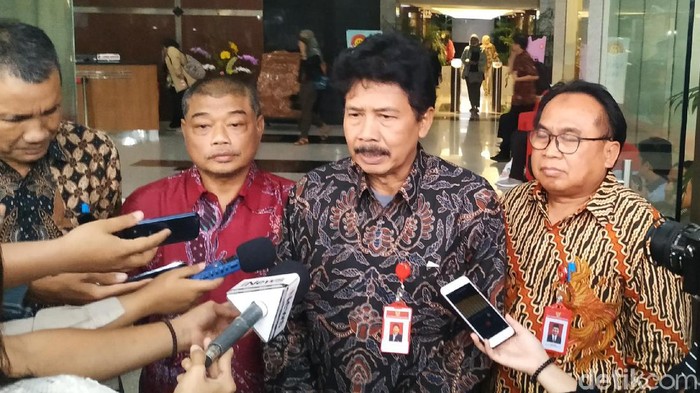 Kepala BPIP, Yudian Wahyudi mendatangi KPK