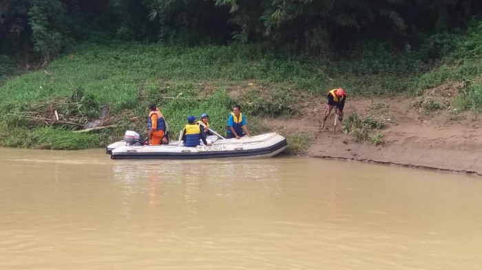 Tim SAR Gabungan  lakukan pencarian bocah yang hilang di Ciamis
