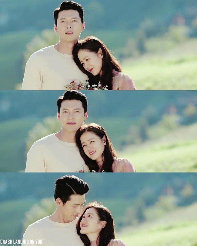 Dan inilah adegan romantis terakhir yang ditampilkan di Crash Landing On You episode 16. Penasaran bagaimana kemesraan Ri Jeong Hyeok dan Yoon Se Ri ini bisa terjadi? Kamu bisa download Crash Landing On You di Netflix dan aplikasi nonton film lainnya. Foto: Dok. tvN