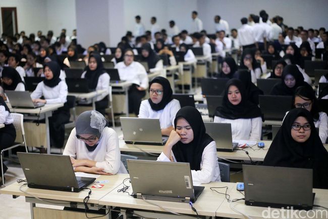 Ribuan CPNS DKI Ikuti Tes Seleksi Kompetensi Dasar