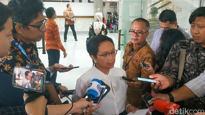 Menlu Retno Marsudi (Andhika Prasetia/detikcom)