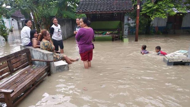 Ratusan Rumah di Blora Kebanjiran hingga 1 Mete
