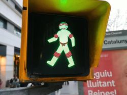 Seniman Ini Pakai Ilustrasi Kartun untuk Warnai Kota