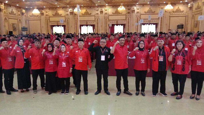 Rakerda PDIP Jatim di Hotel Utami, Sidoarjo