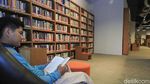 Potret Perpustakaan Cozy di Jakarta