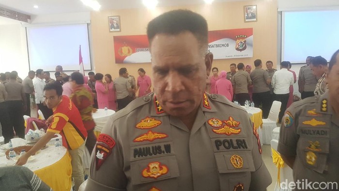 Kapolda Papua Irjen Paulus Waterpauw (Wilpret Siagian/detikcom)
