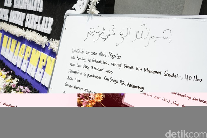 ashraf sinclair meninggal dunia