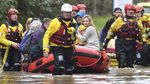 Banjir di Inggris Dilihat dari Atas