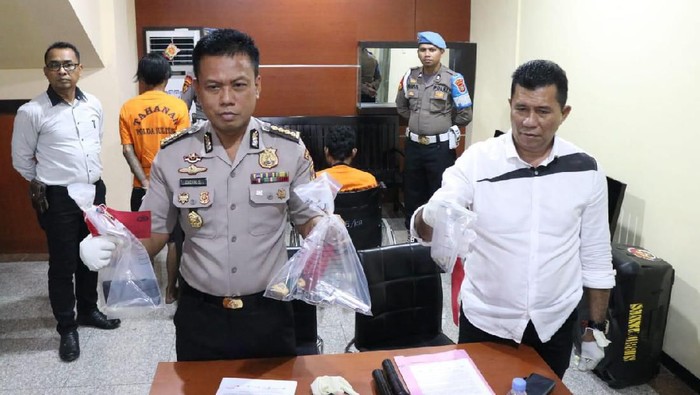 Rilis Pencurian Senpi di Polda Sulteng
