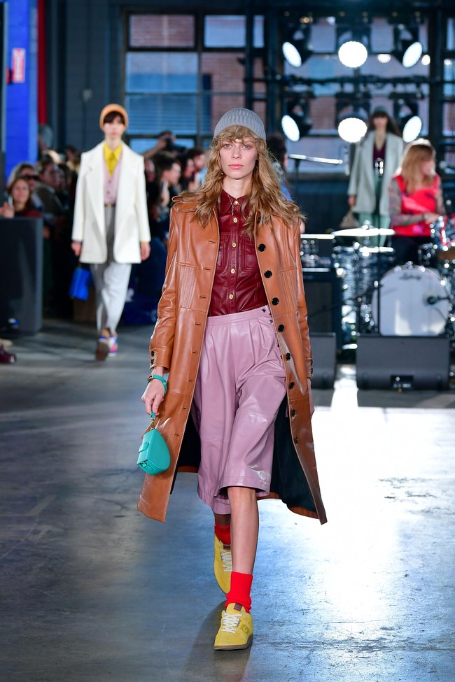 Fashion show koleksi musim gugur/dingin 2020 Coach di New York Fashion Week 2020, New York, Selasa [11/2/2020]. Photo by Slaven Vlasic/Getty Images.