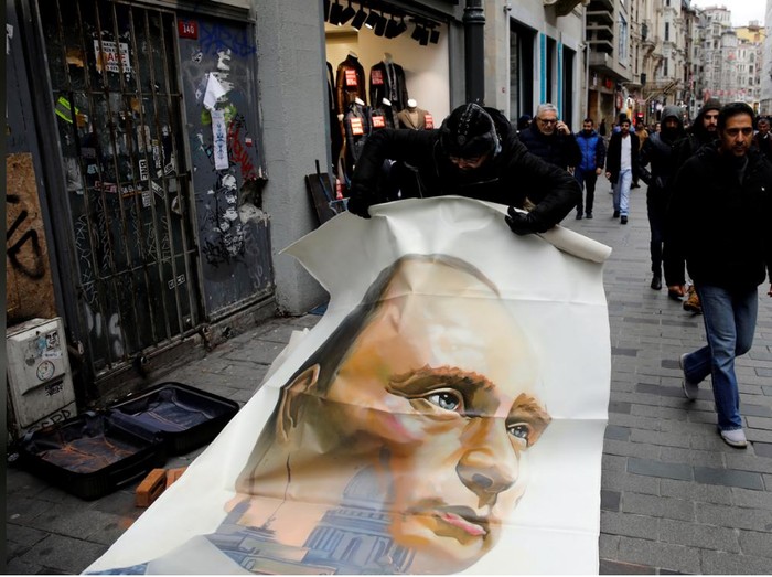 Lukisan Vladimir Putin