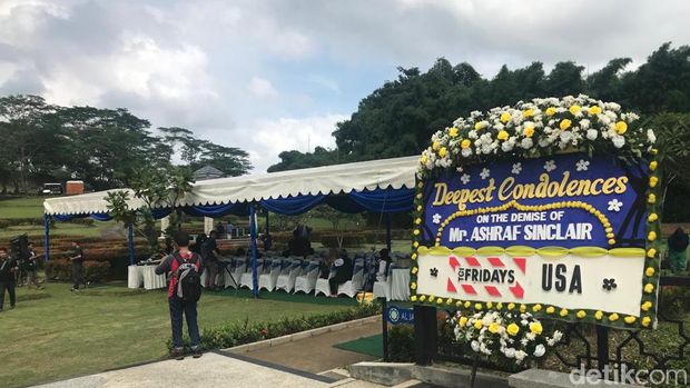 Begini Persiapan Pemakaman Ashraf Sinclair di San Diego Hills