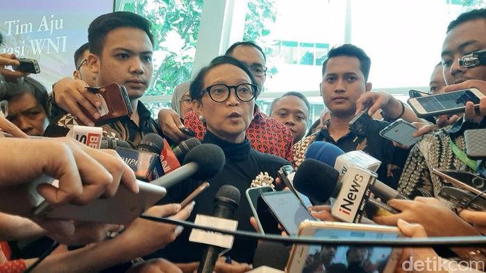 Menlu Retno Marsudi (Lisye Sri Rahayu/detikcom)