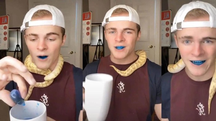 tren tiktok tren tiktok: minum pewarna makanan agar urin biru