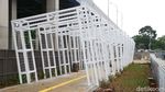 Menengok Pembangunan Trotoar di Stasiun Sudirman Baru