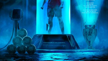 Meme ini mengiustrasikan mungkin Haaland adalah manusia super yang dibuat di laboratorium. Foto: istimewa