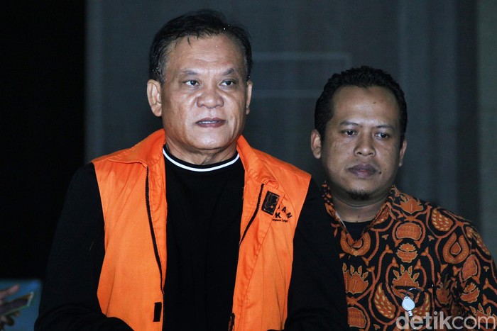 Tersangka penyuap Bupati Sidoarjo Saiful Ilah, Ibnu Ghofur kembali diperiksa di Gedung KPK, Jakarta, Rabu (19/2/2020).