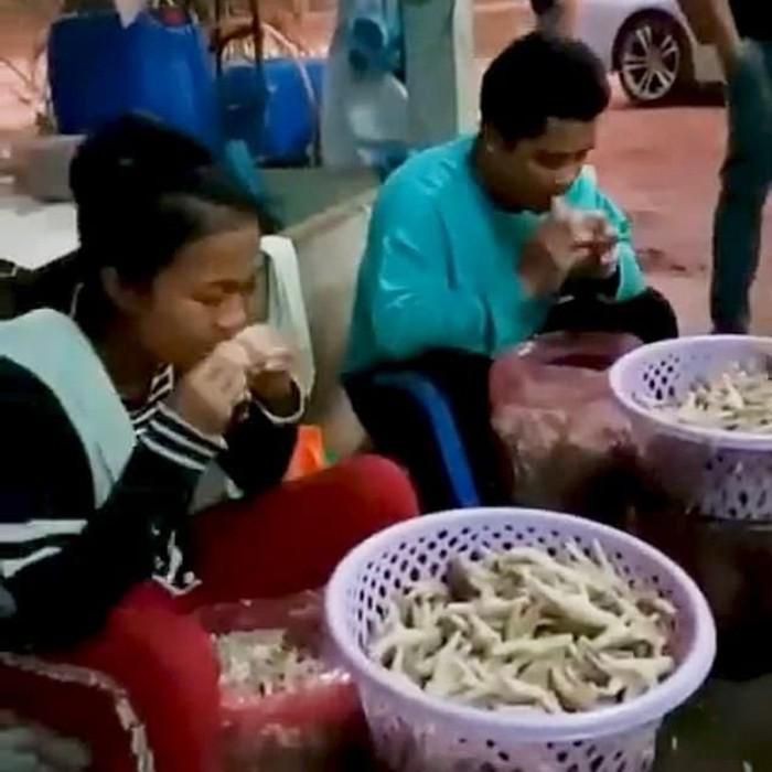 penjual makanan jorok