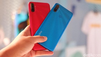 Realme C3 akan dibanderol Rp 1,699 juta. Foto: Adi Fida Rahman/detikINET