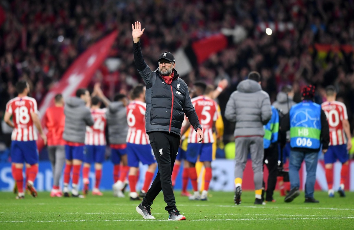 Juergen Klopp ke Atletico Madrid: Welcome to Anfield (Michael Regan/Getty Images)