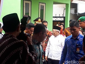Tinjau Bangunan Pascagempa di NTB, Maruf: Mudah-mudahan Warga Puas