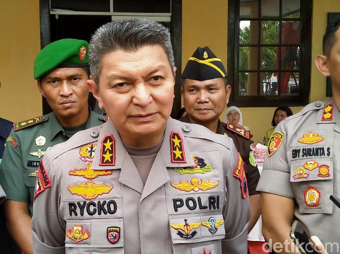 Kapolda Jawa Tengah Irjen Rycko Amelza Dahniel di Mapolres Pemalang, Rabu (19/2/2020).