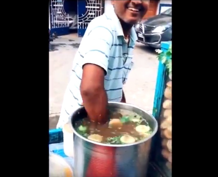 penjual makanan jorok
