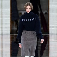 Fashion show koleksi musim gugur/dingin 2020 Victoria Backham di London Fashion Week 2020, London, Inggris. Foto: dok.Vouge.