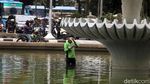 Melihat Perawatan Air Mancur Thamrin