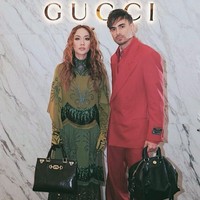 Gaya kompak Ashraf Sinclair dan BCL di acara Gucci Manifesto 2019. A handbag for her, and a handbag for him. (Foto: Instagram/@ashrafsinclair)